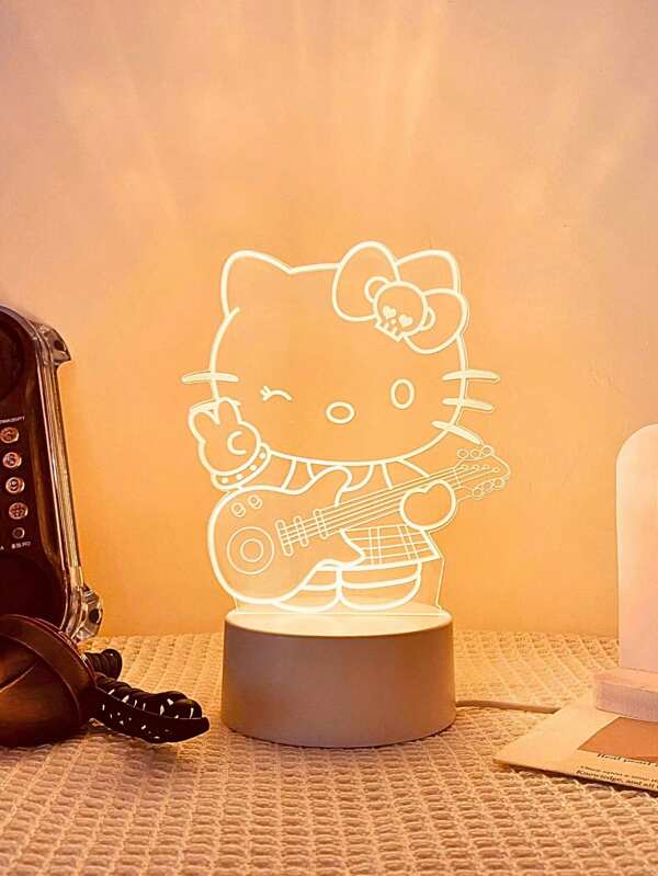 Luminária 3D Acrílica Hello Kitty