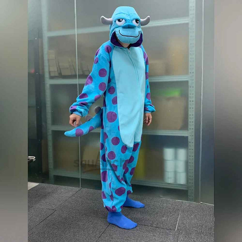 Pijama Fantasia Kigurumi Monstros S.A. – Sulley & Mike Unissex