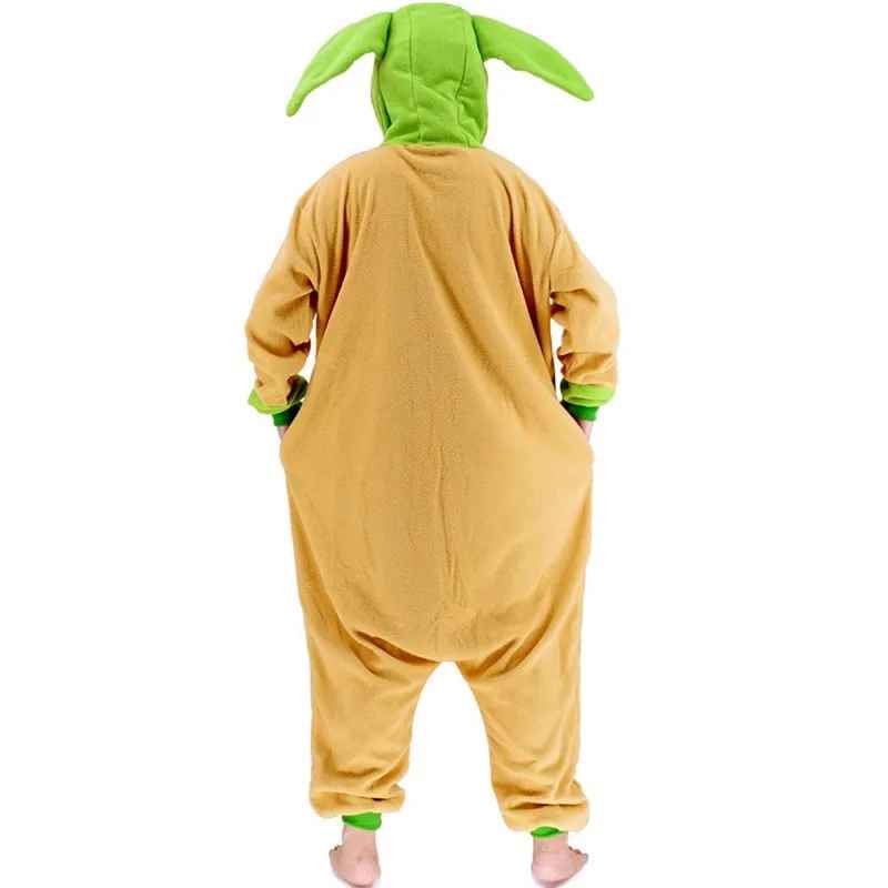 Pijama Fantasia Kigurumi Baby Yoda Grogu – Adulto e Infantil