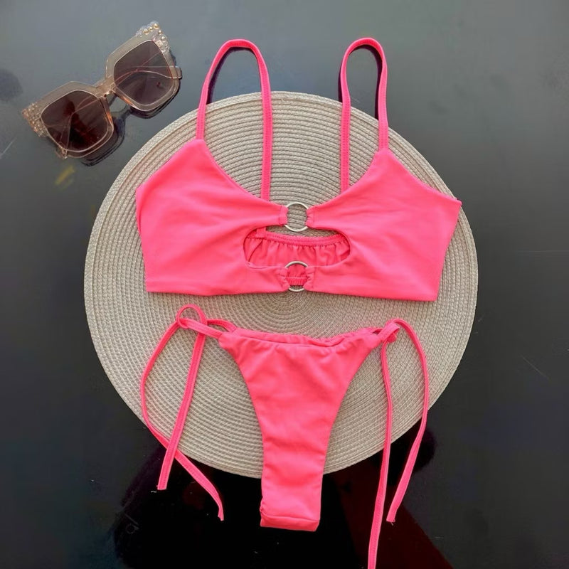 Conjunto biquíni cropped