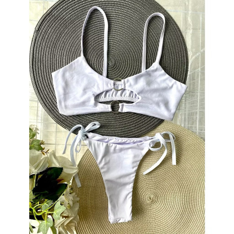 Conjunto biquíni cropped