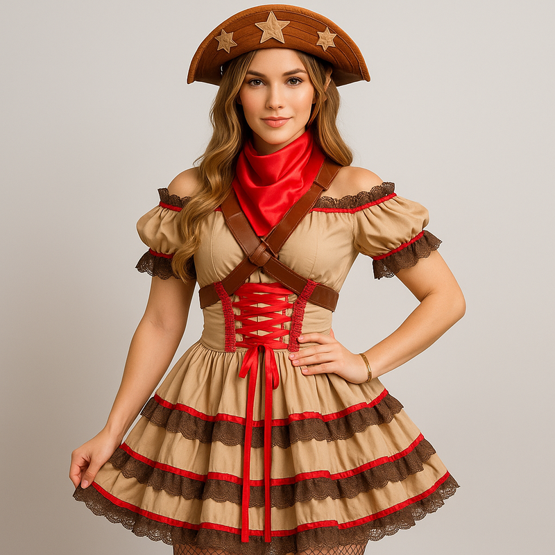 Vestido Junino Cangaceira