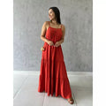 Vestido Longo Viscolinho