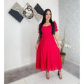 Vestido Longo Lese Bordado