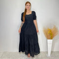 Vestido Longo Lese Bordado